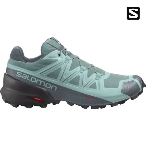 Tenis Para Trail Running Salomon Speedcross 5 Mujer Turquesa | MX UQMY179